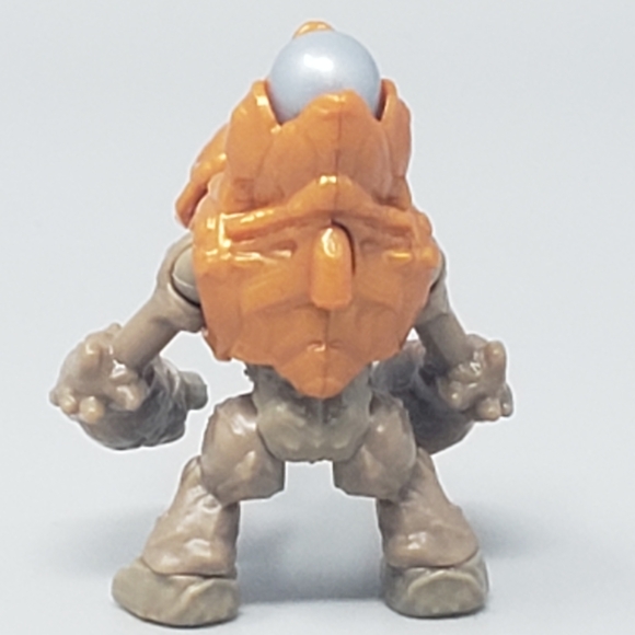 Mega Construx Halo Metallic Orange Grunt Mini-Action Figure - Picture 3 of 8